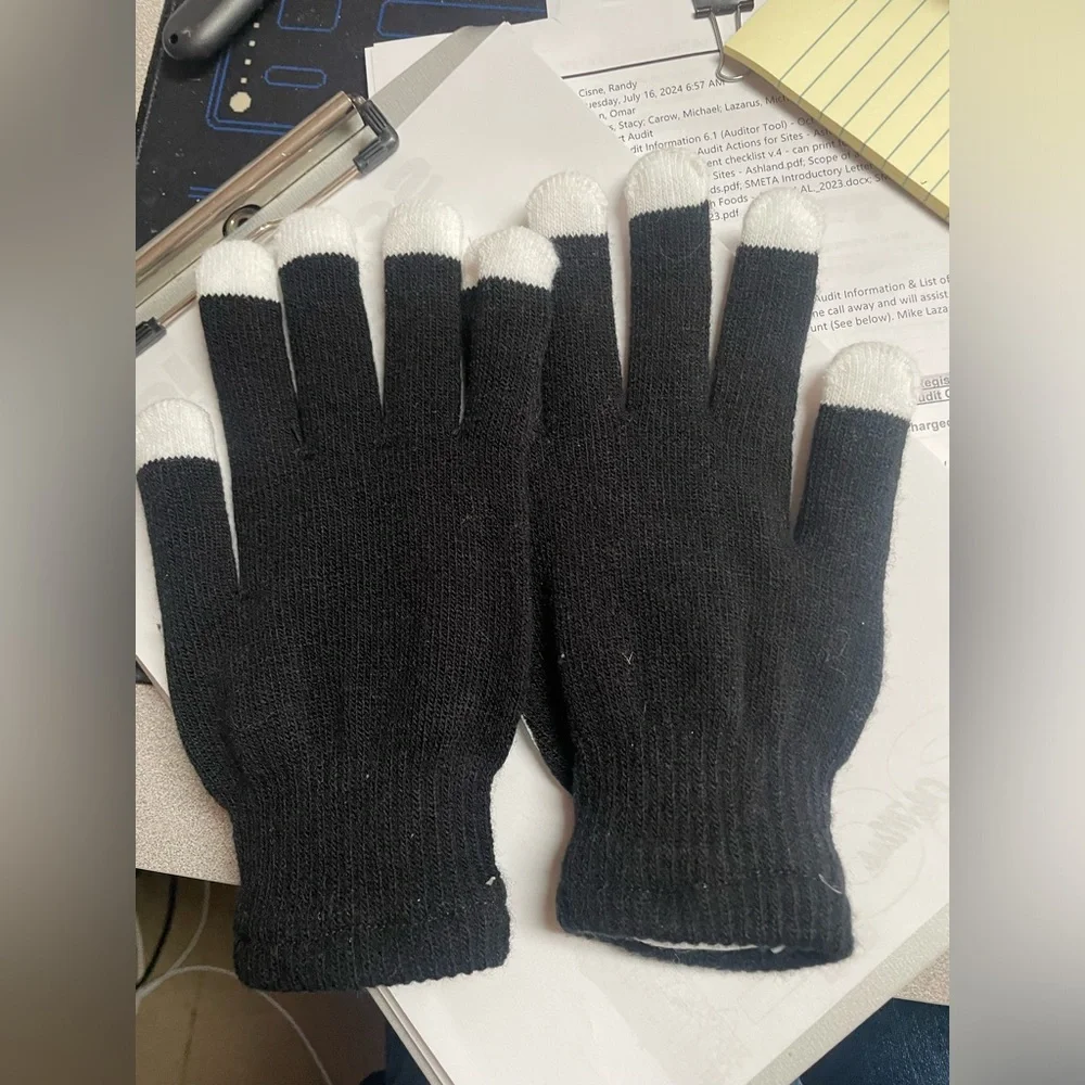 Color Changing LED Lights Skeleton Gloves, NWOT